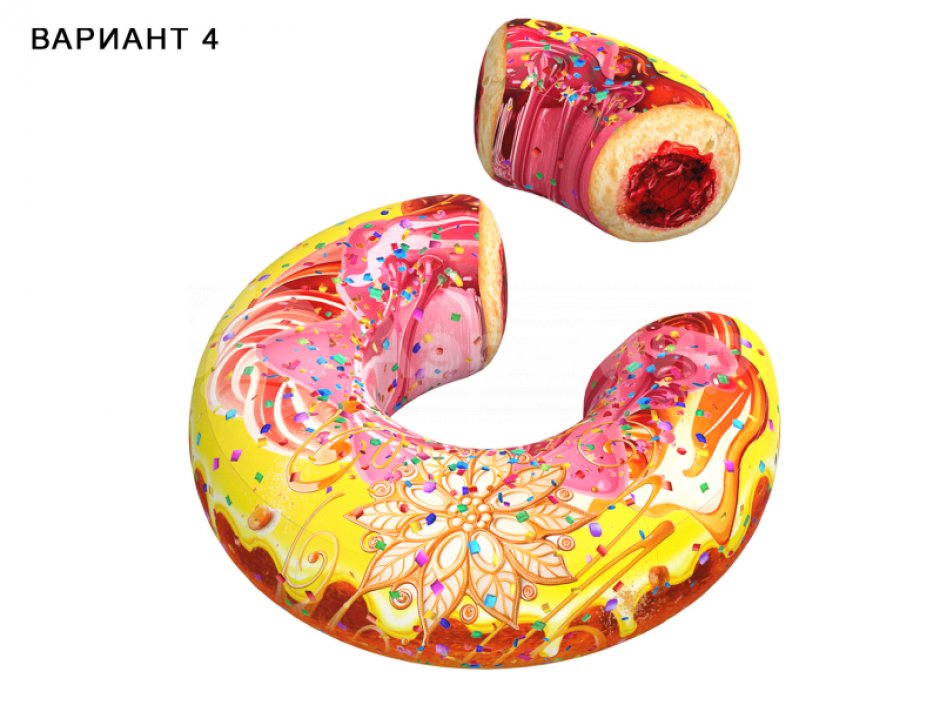 Гигантский пончик
