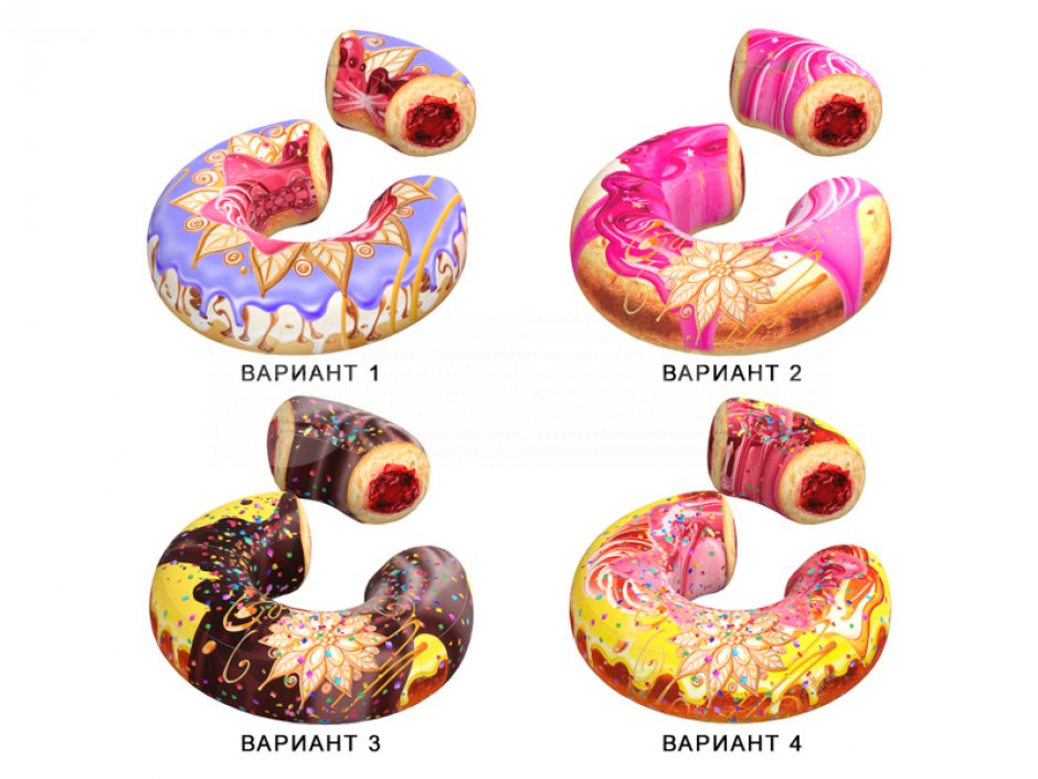 Гигантский пончик