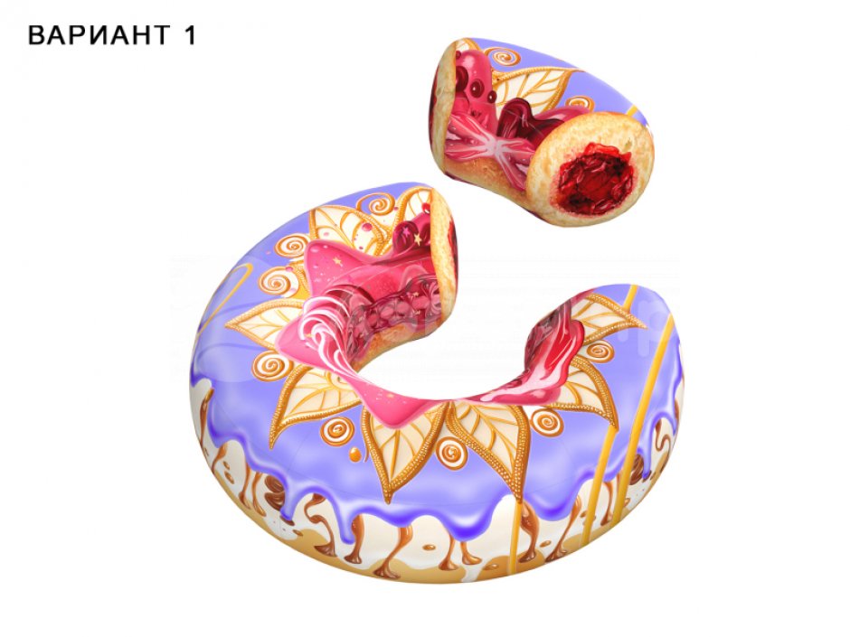 Гигантский пончик