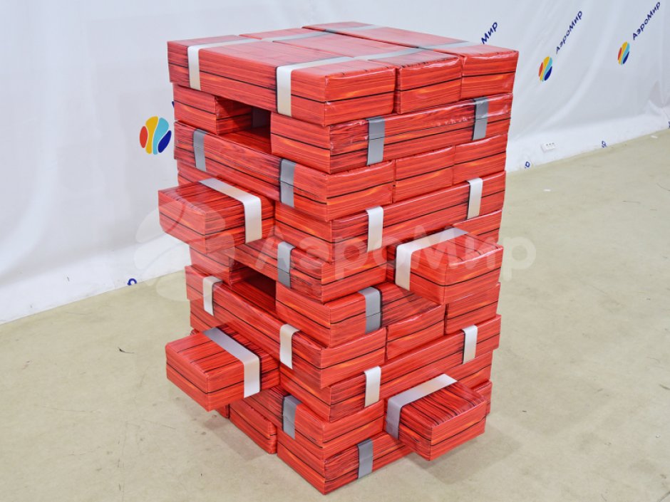 Командный игровой реквизит Мега дженга