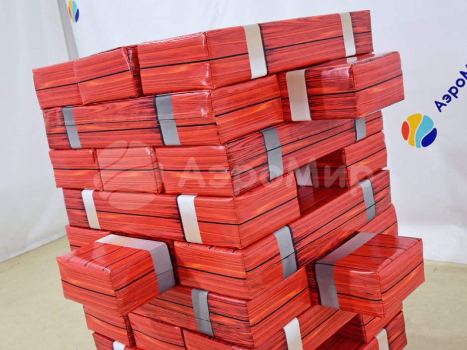 Командный игровой реквизит Мега дженга