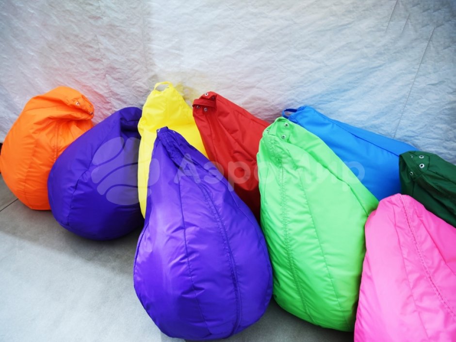 Бескаркасный мешок кресло, бескаркасная мебель на заказ