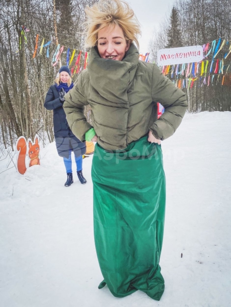 Игровой реквизит Бег в мешках — эстафета для взрослых и детей