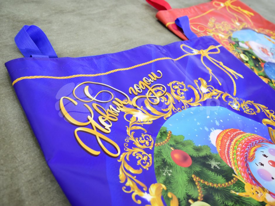 Игровой реквизит Бег в мешках — эстафета для взрослых и детей