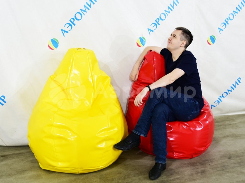 Бескаркасный мешок кресло, бескаркасная мебель на заказ