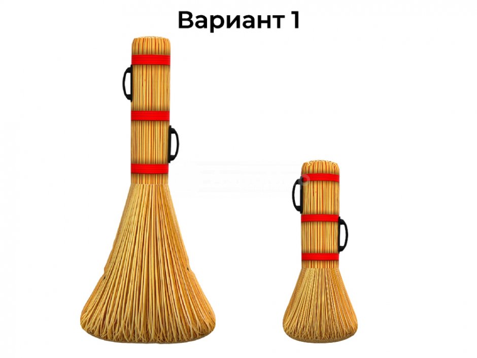 Гигантский надувной веник для командных игр