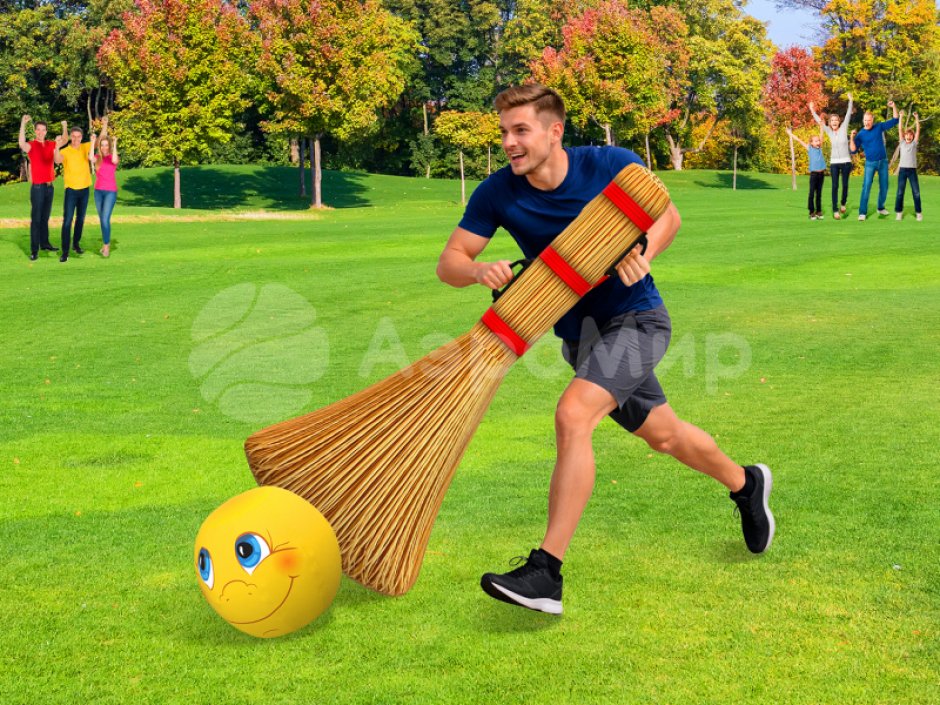 Надувной реквизит метла