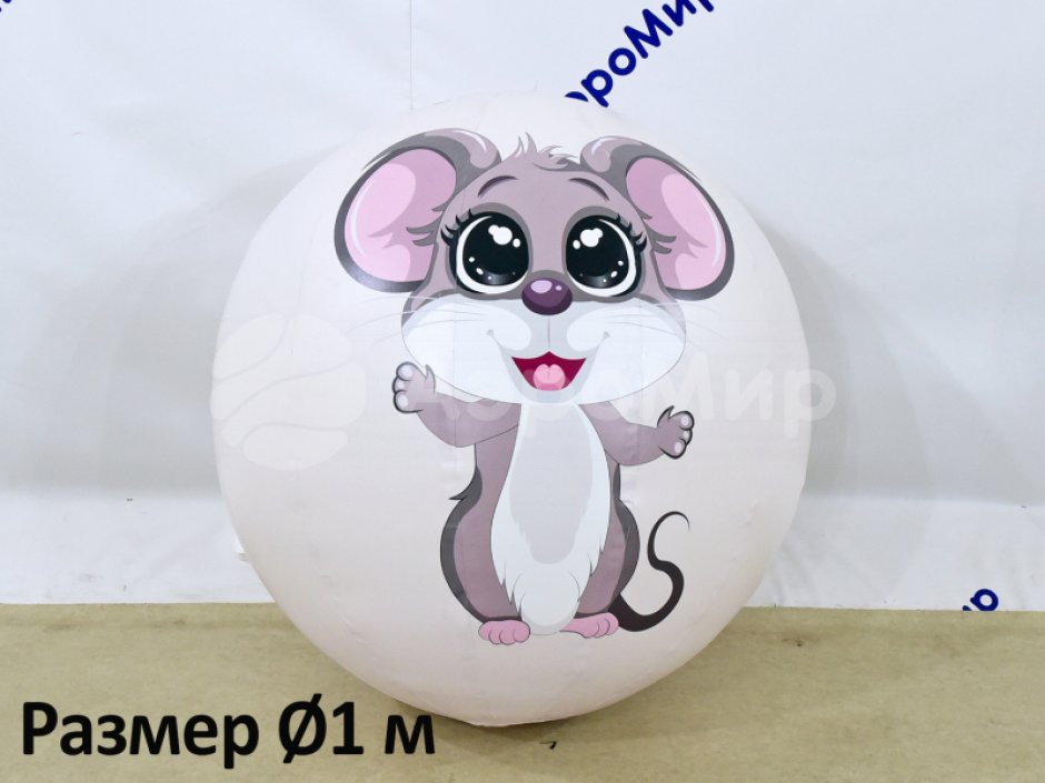 Большой надувной мяч - для спортивных игр и праздников