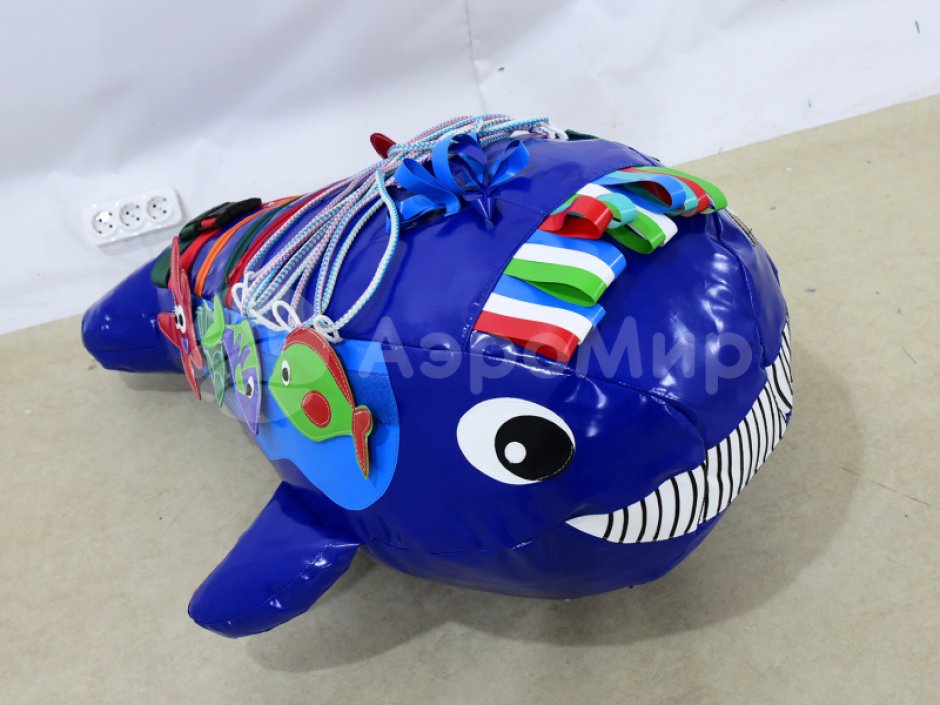 Мягкий модуль «Кит» для обучения и дидактики