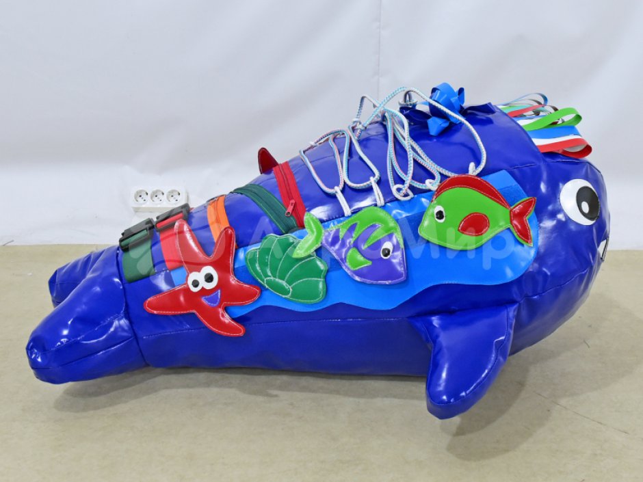 Мягкий модуль «Кит» для обучения и дидактики