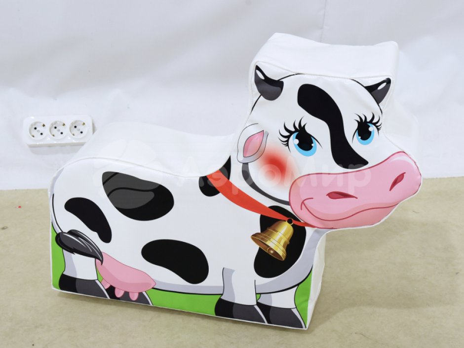 Мягкая фигура-кресло «Коровка»