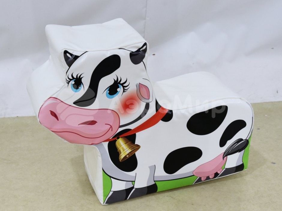 Мягкая фигура-кресло «Коровка»