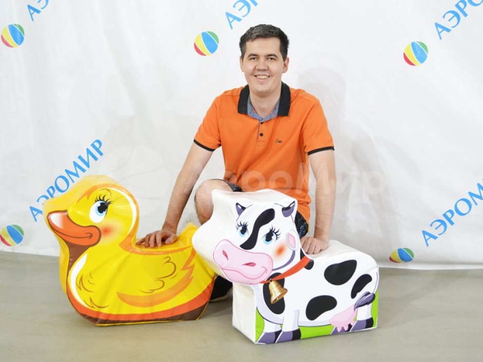 Мягкая фигура-кресло «Уточка»