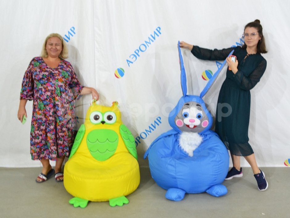 Мягкое кресло-мешок «Зайчонок»