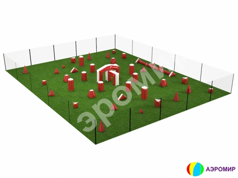 Комплект пейнтбольных надувных фигур серии MILLENNIUM (EPBF)