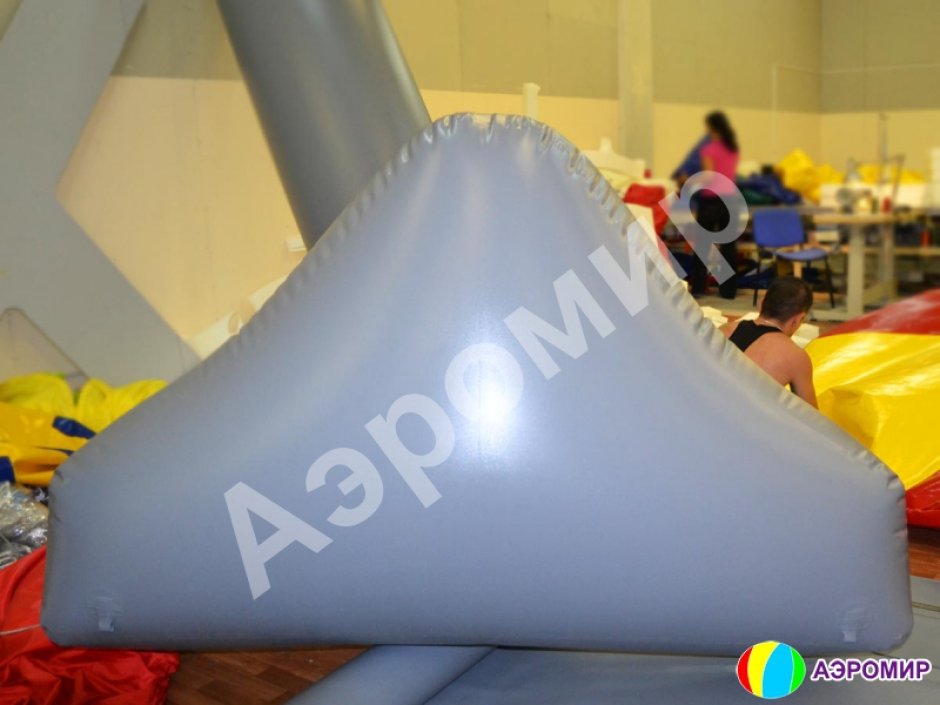 Надувная тактическая фигура Мини М (Mini M) для игры в пейнтбол, нёрф, лазертаг и арчеритаг