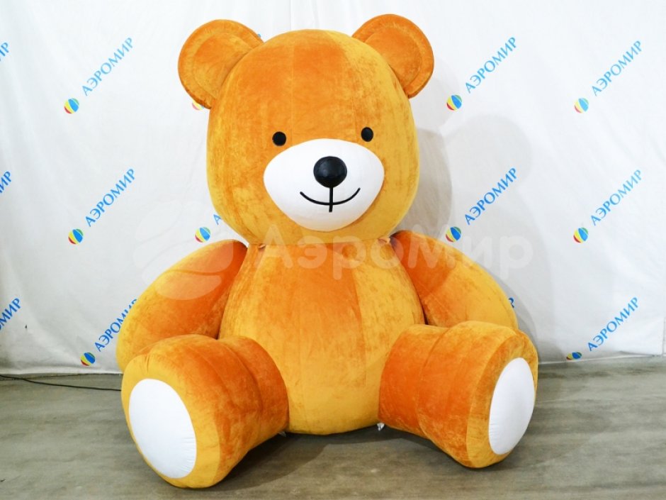 Надувной Медведь — большие, огромные надувные мишки из искусственного меха