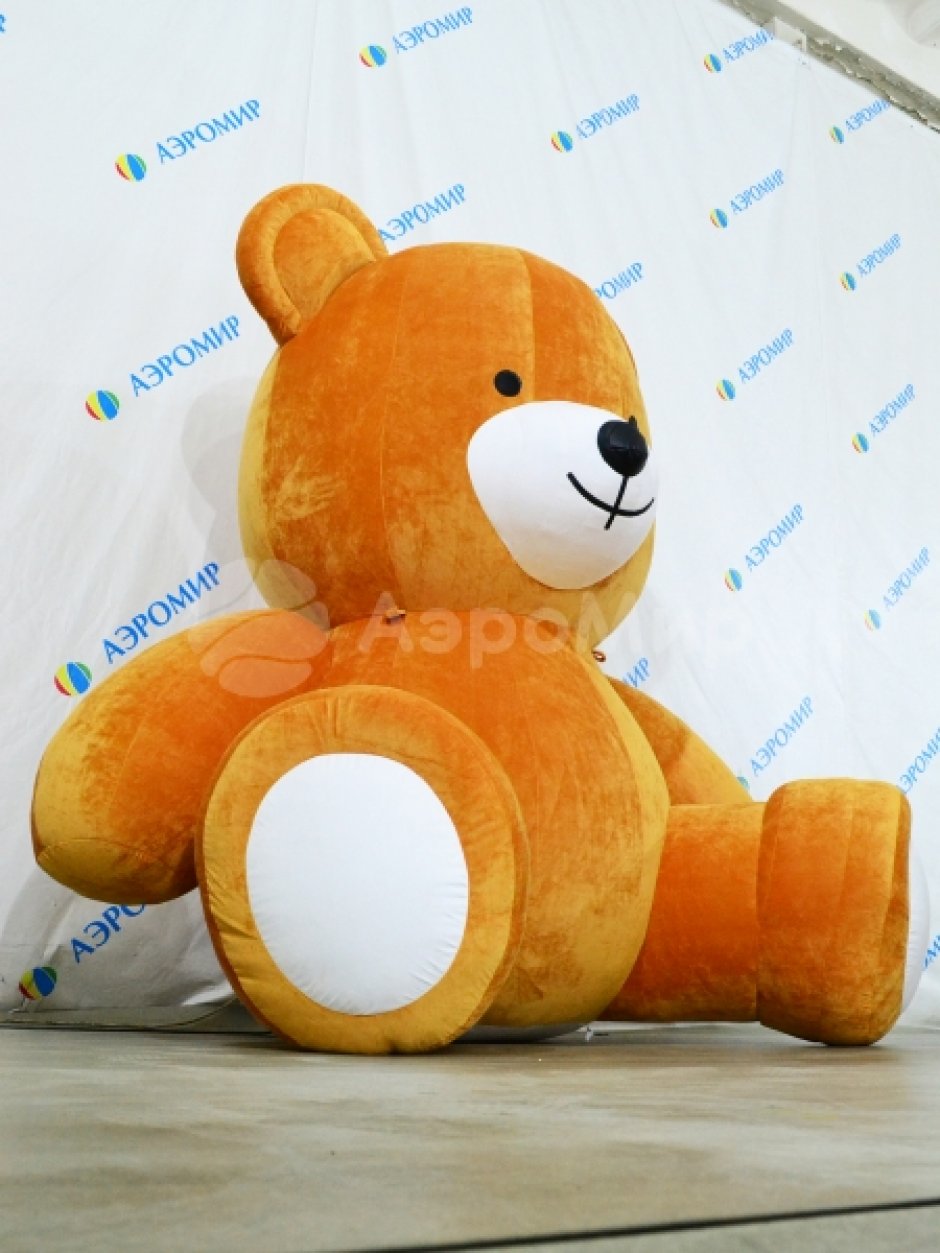 Надувной Медведь — большие, огромные надувные мишки из искусственного меха