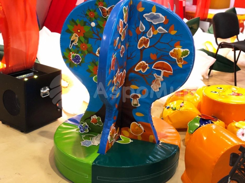 Мягкий модуль Дерево — дидактика и обучение детей