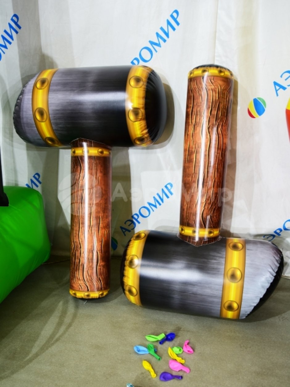 Гигантский молоток для игр на ловкость и скорость