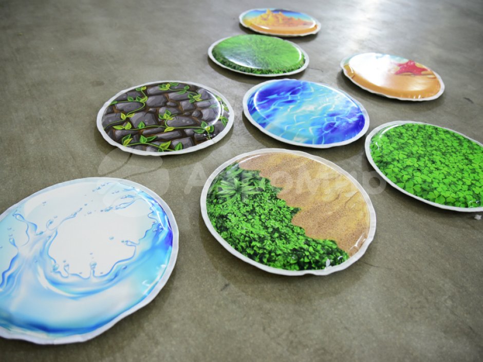 Кочки — командный аттракцион