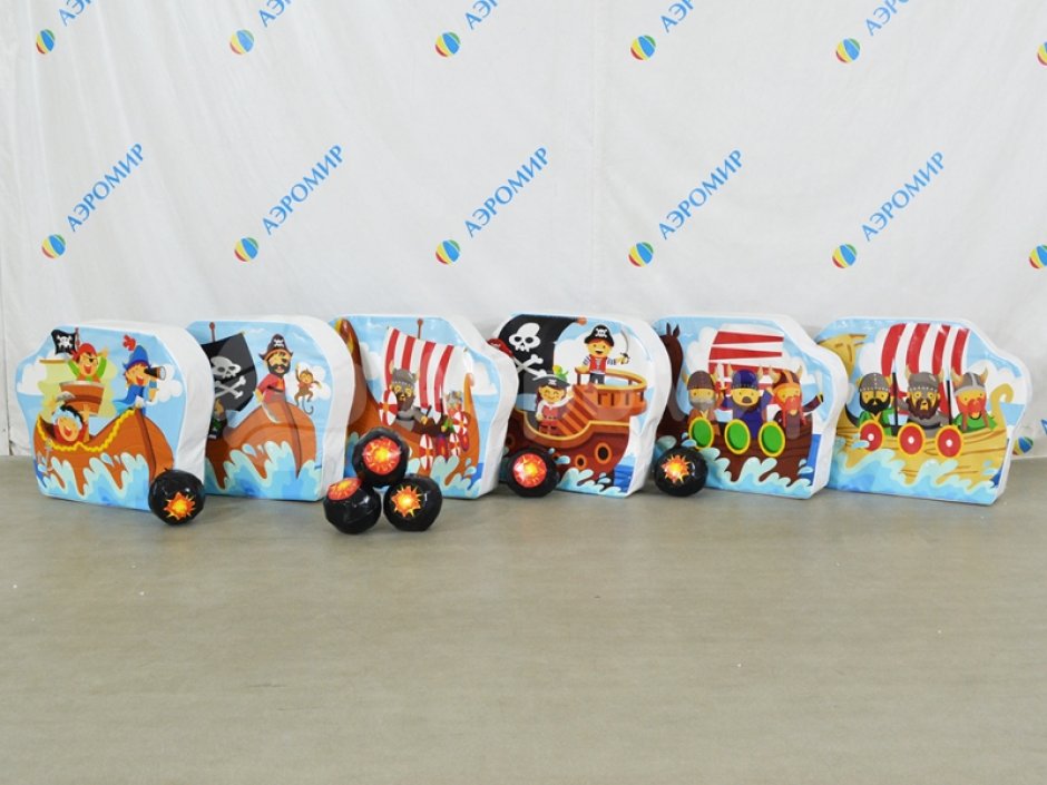 Морской бой — игра в боулинг по мотивам популярной игры