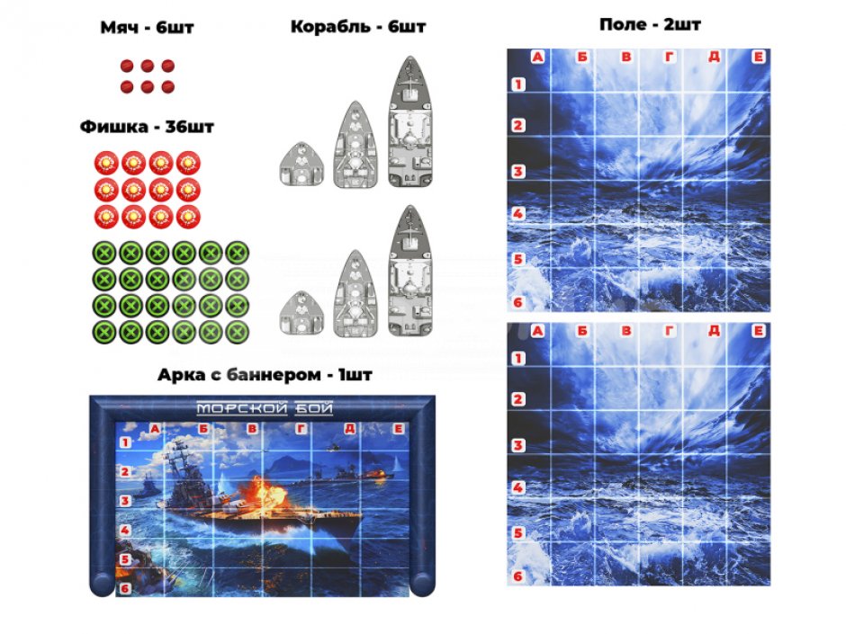 Морской бой 2.0 — популярная игра в большом формате