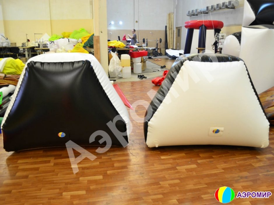 Надувная тактическая фигура Мини Рейс (Mini Race) для игры в пейнтбол, нёрф, лазертаг и арчеритаг