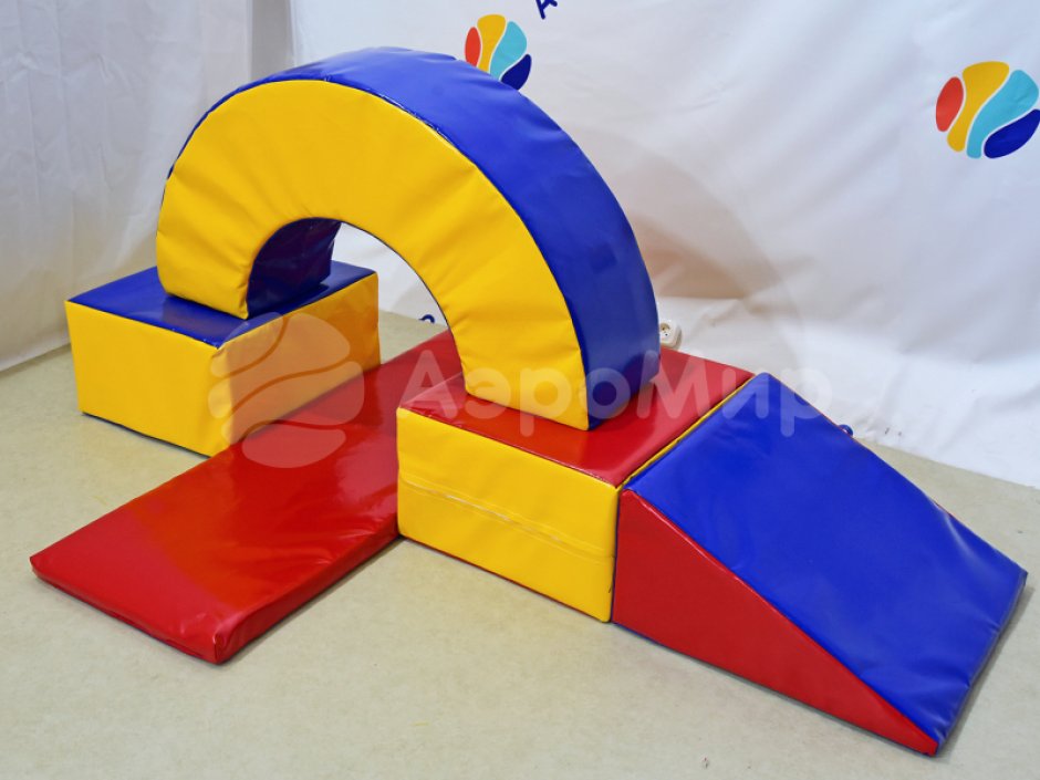 Спортивный набор мягких модулей «Мостик»