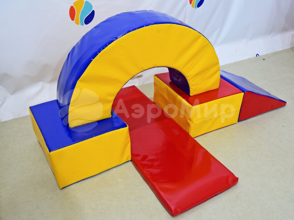 Спортивный набор мягких модулей «Мостик»