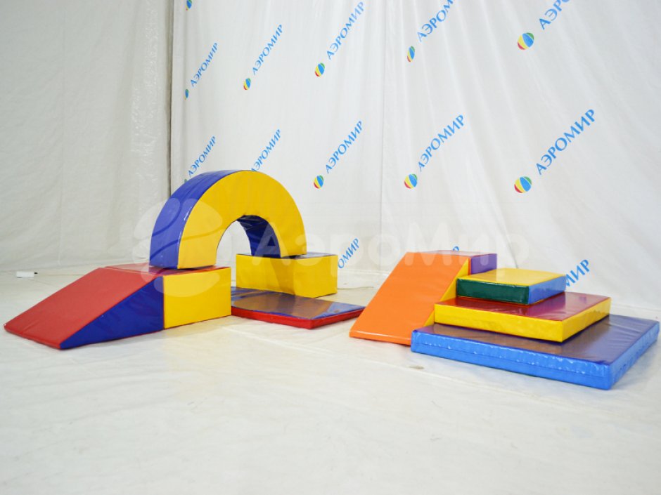 Модульная горка «Радуга»