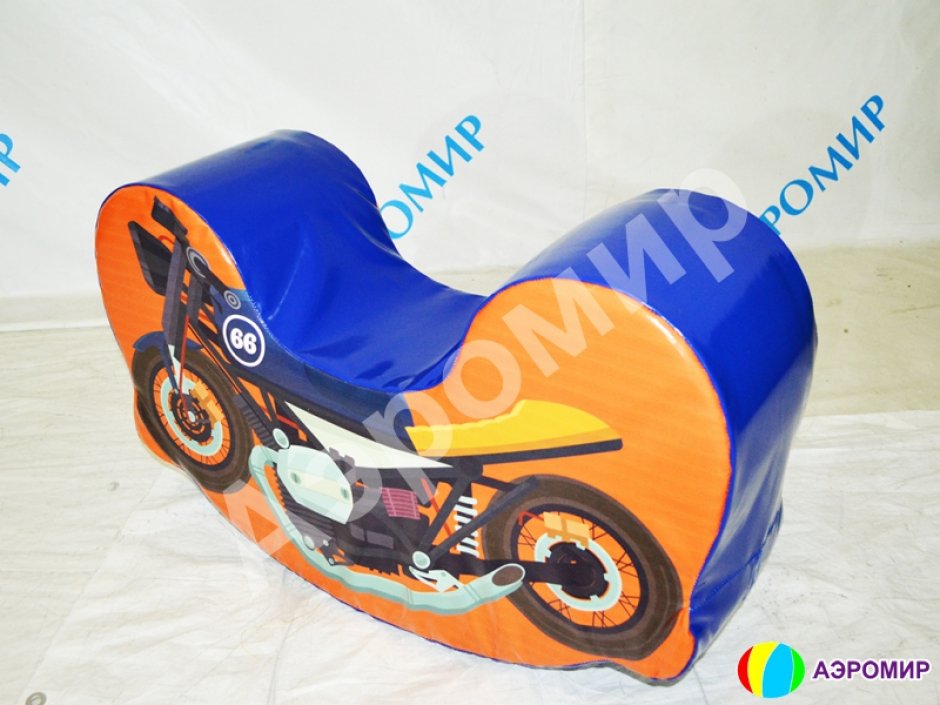 Мягкий модуль Мотоцикл — кресло-качалка