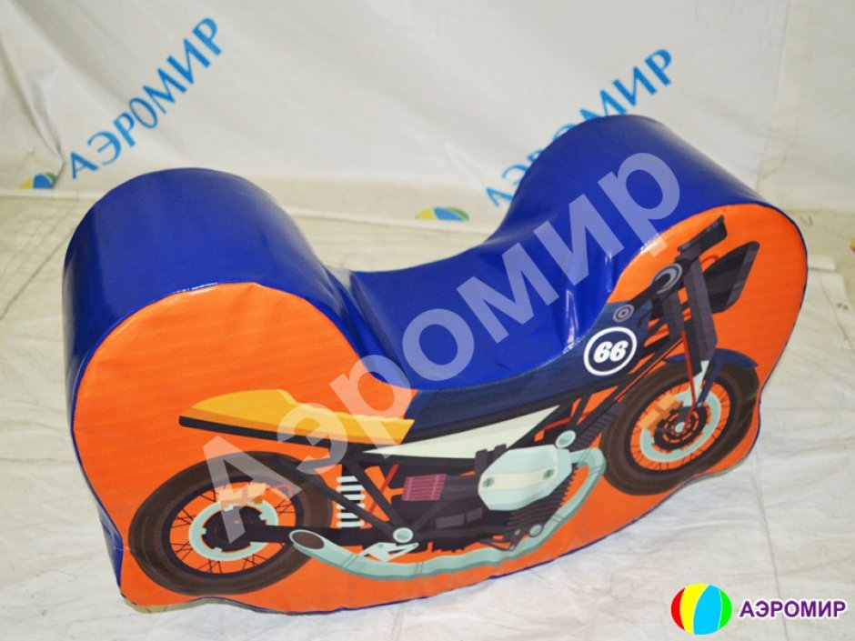 Мягкий модуль Мотоцикл — кресло-качалка