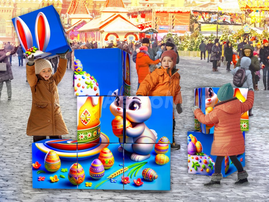 Набор мягких модулей «Мозаика»