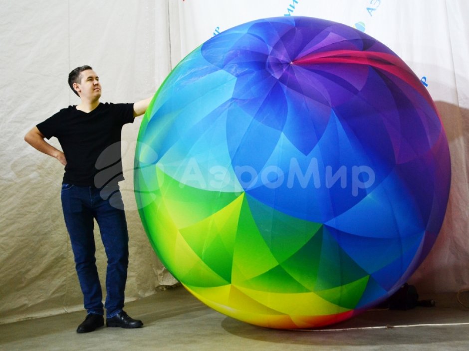 Большой латексный шар для игр, интерактива, рекламы и промо