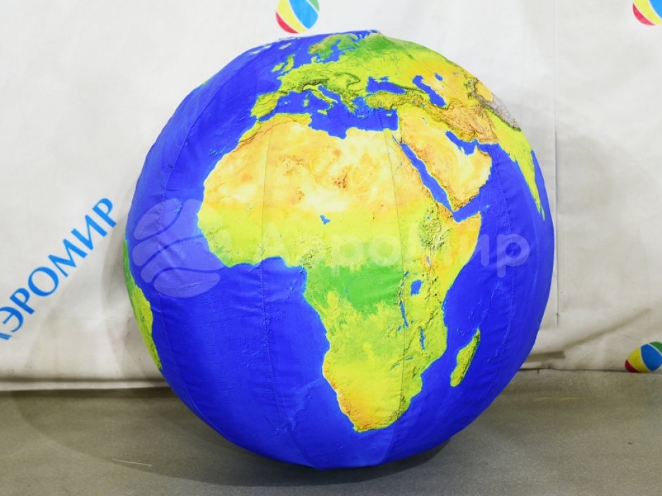 Надувной мяч глобус планета Земля