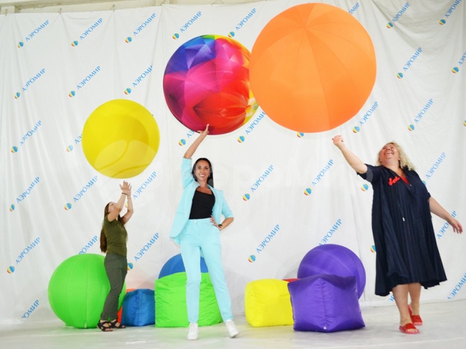 Большой латексный шар для игр, интерактива, рекламы и промо