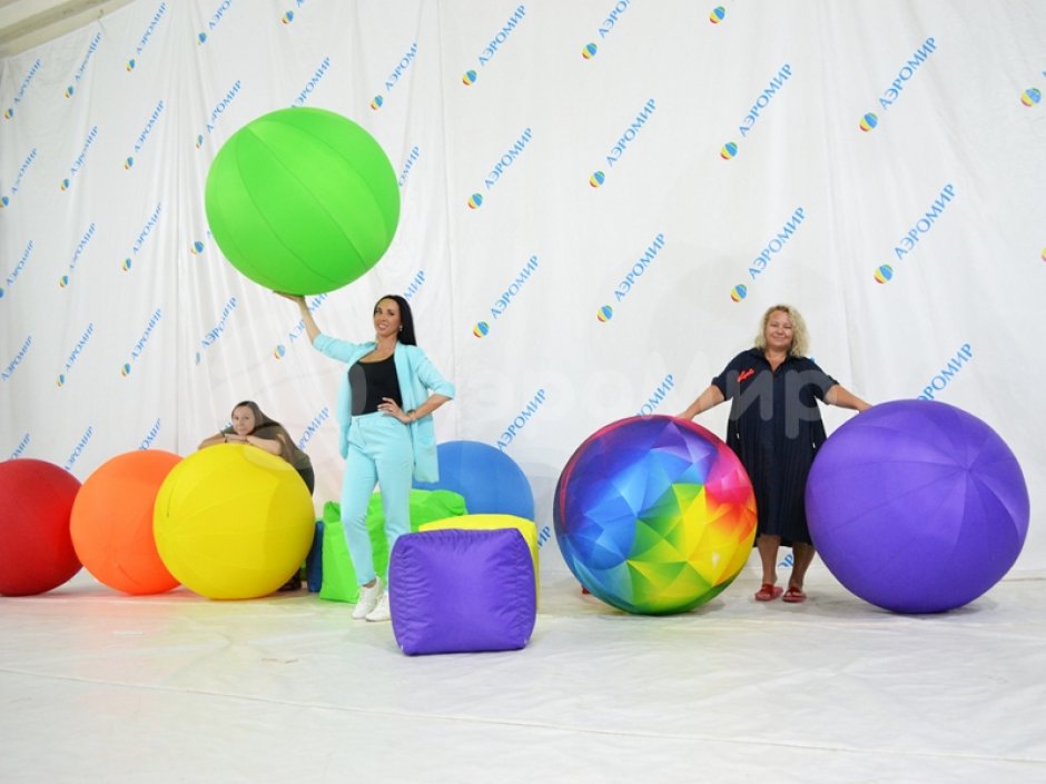 Большой латексный шар для игр, интерактива, рекламы и промо