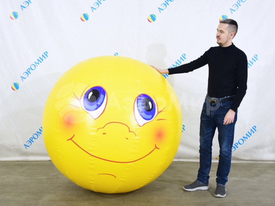 Игровой мяч Колобок — реквизит для игр и забав