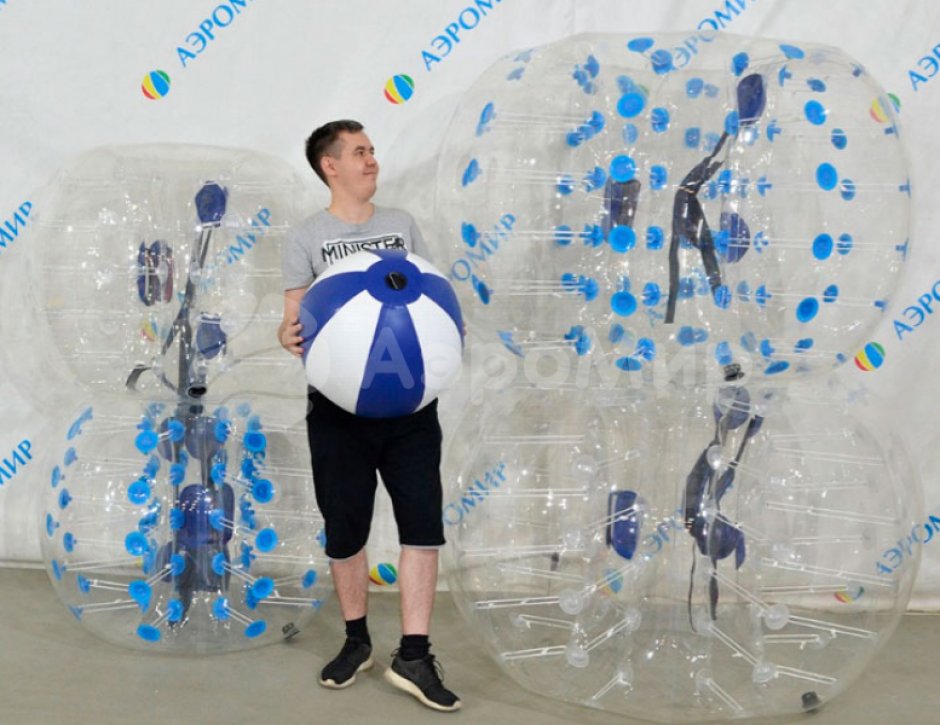 Большой надувной мяч - для спортивных игр и праздников