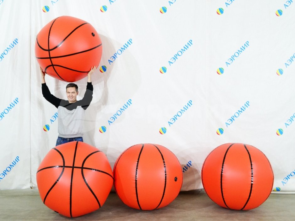 Большой надувной мяч - для спортивных игр и праздников