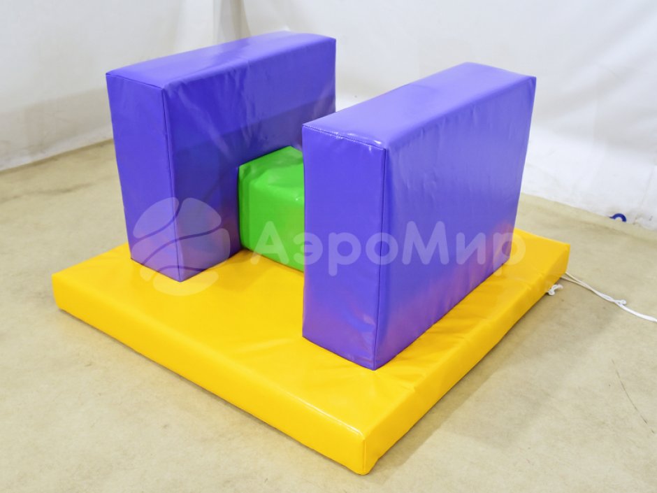 Мягкий игровой модуль Стена - элемент мягкой полосы