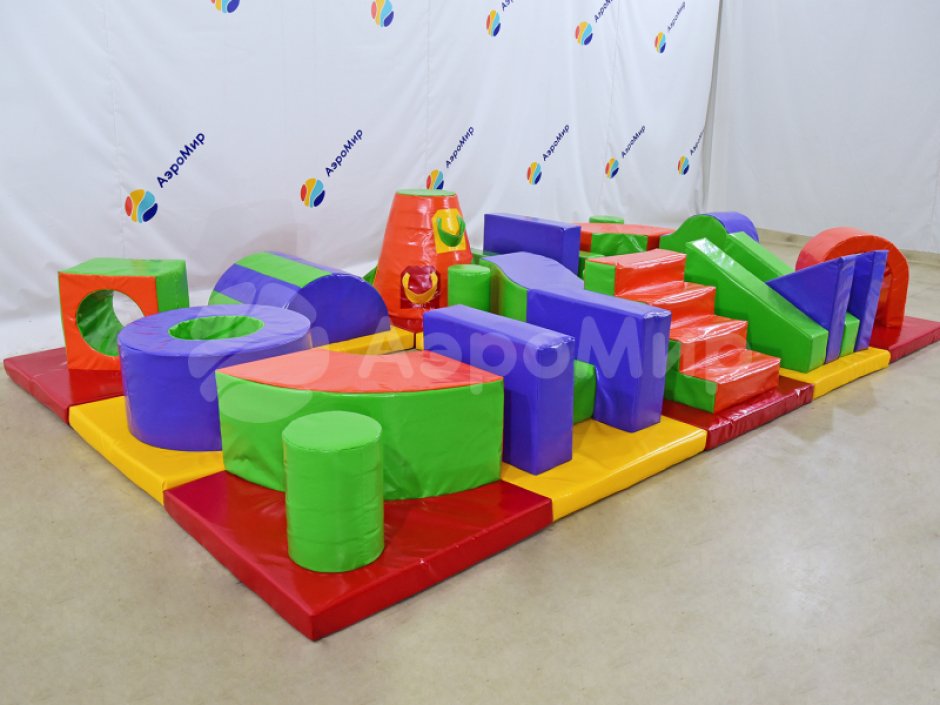 Мягкий игровой модуль За углом - элемент мягкой полосы