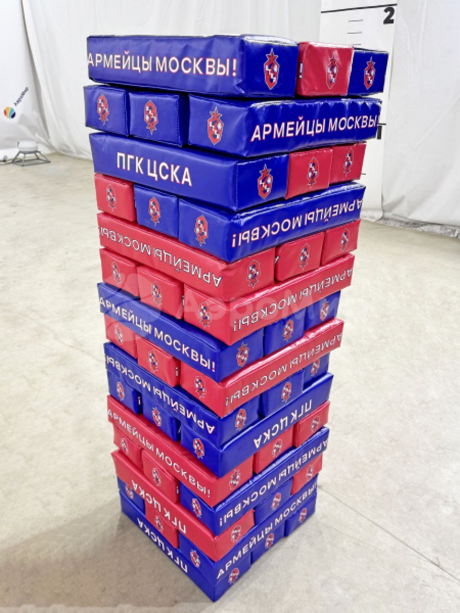 Гигантская дженга для уличных мероприятий