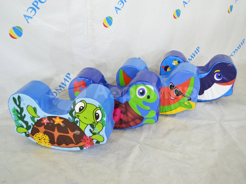 Мягкая фигура-кресло «Морская черепашка»