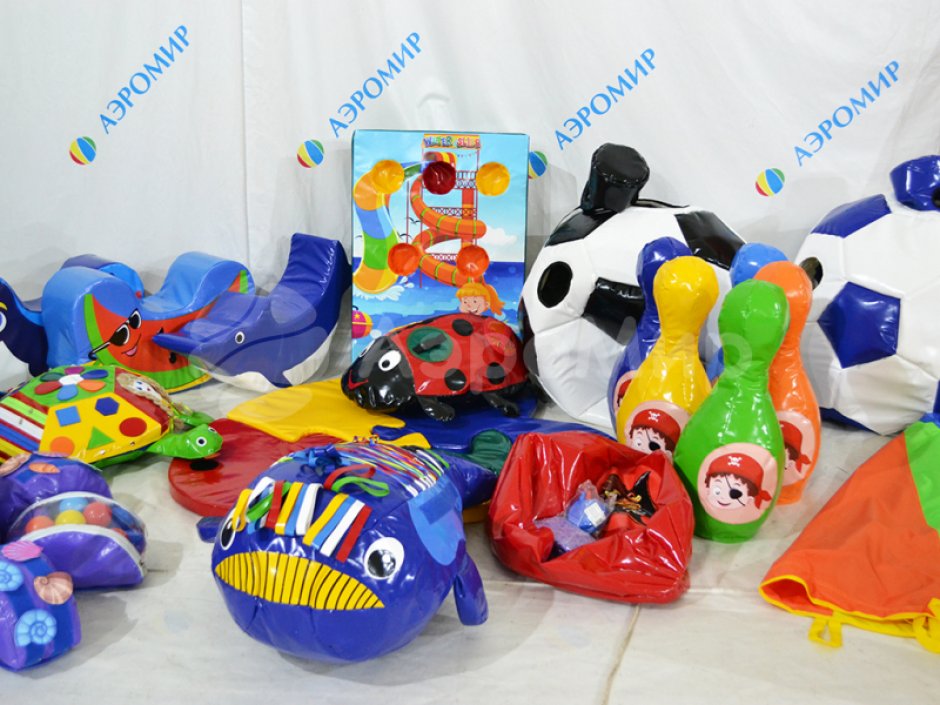 Мягкий модуль «Кит» для обучения и дидактики