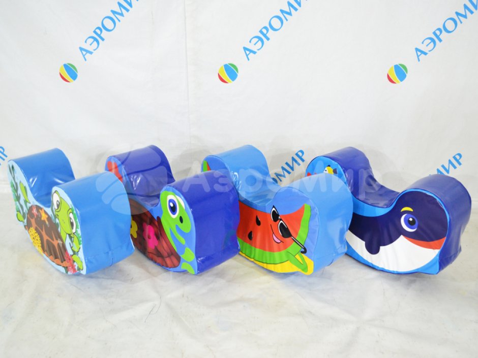 Мягкая фигура-кресло «Арбуз»