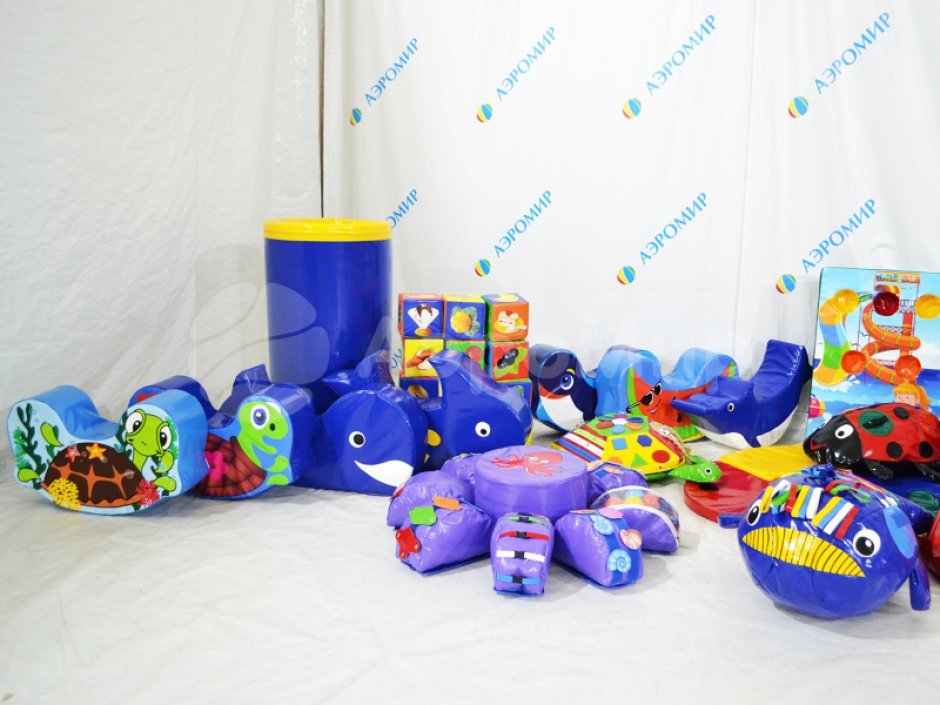 Мягкая фигура-кресло «Морская черепашка»