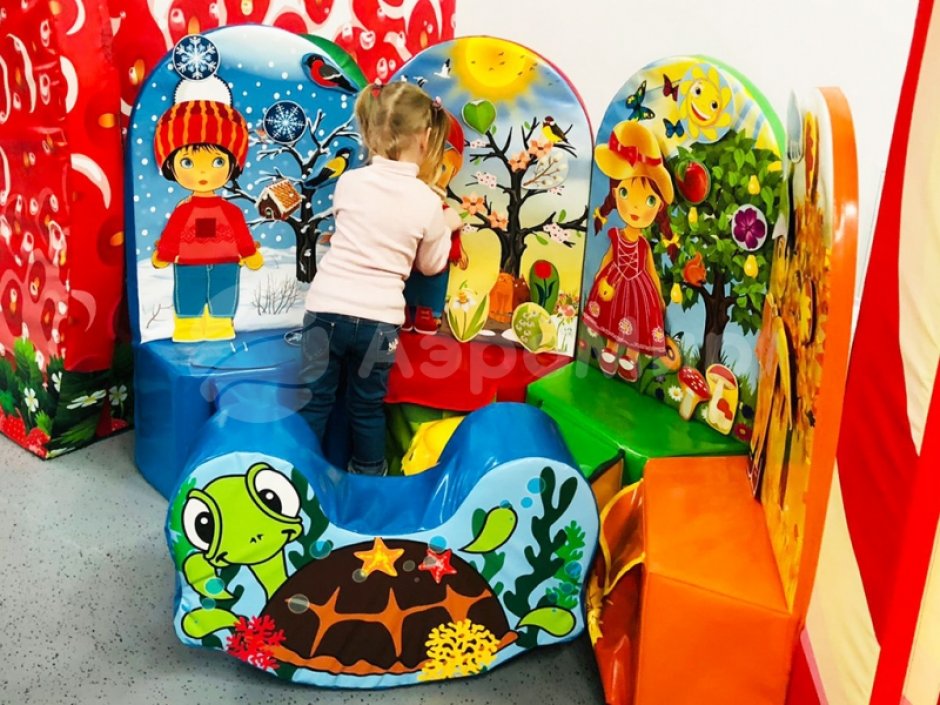 Мягкие модули «Времена года» для обучения и дидактики