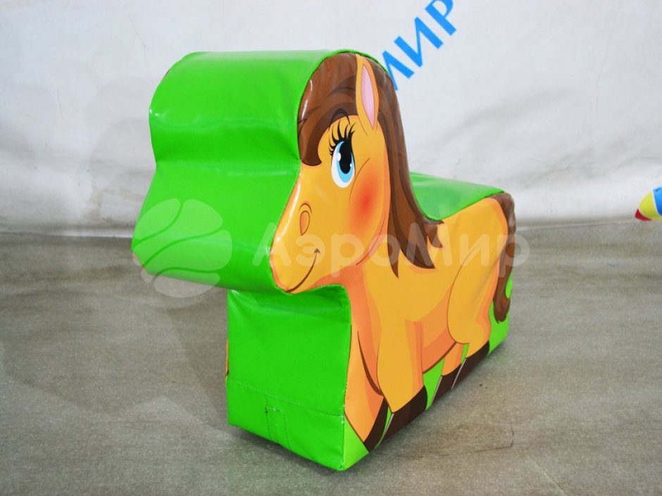 Мягкая фигура-кресло Лошадка — Пони